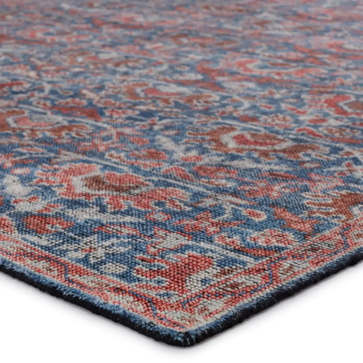 Rhapsody RHA10 Red/Blue Rug - Rug & Home