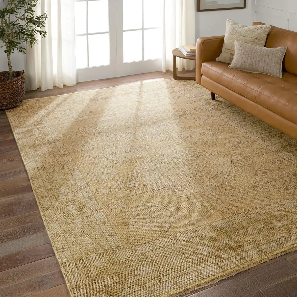 Rhapsody RHA13 Khaki/Taupe Rug - Rug & Home