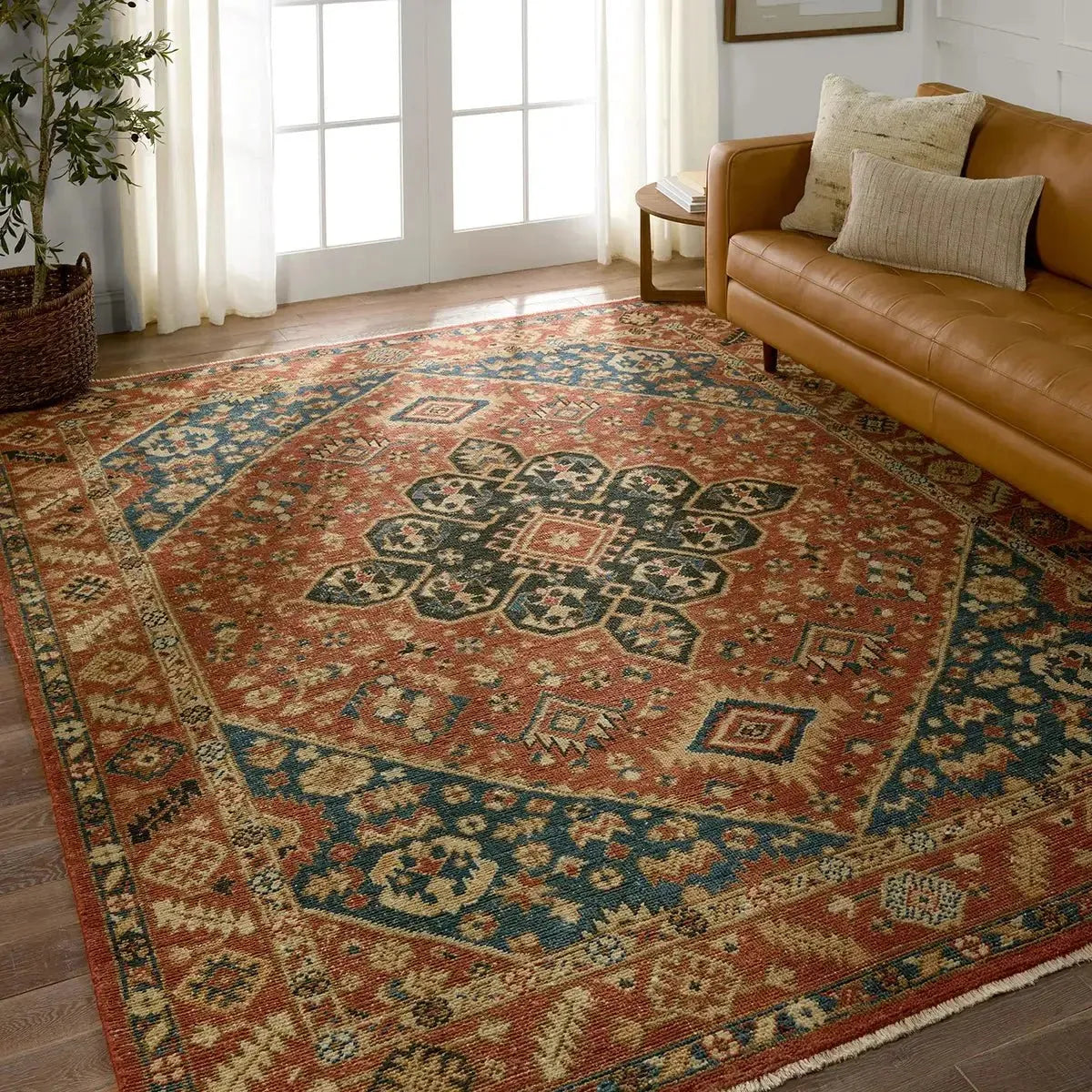 Rhapsody RHA15 Red/Black Rug