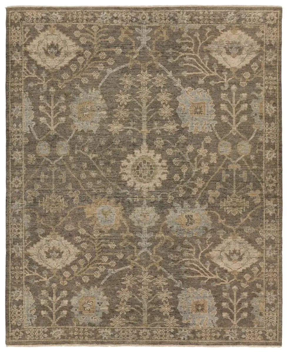 Rhapsody RHA16 Grey/Brown Rug - Rug & Home