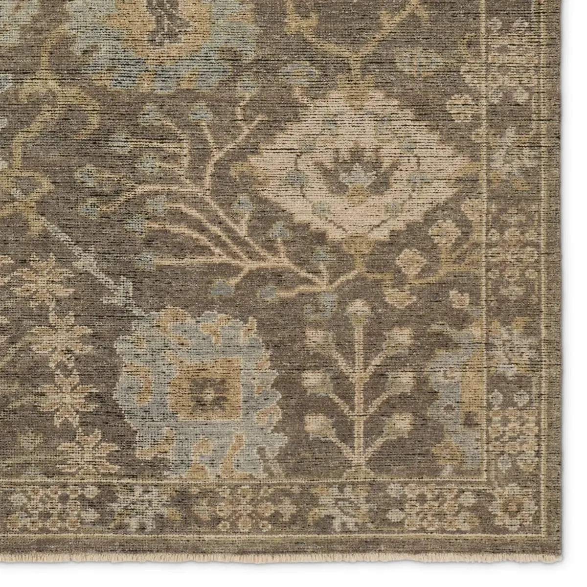 Rhapsody RHA16 Grey/Brown Rug - Rug & Home