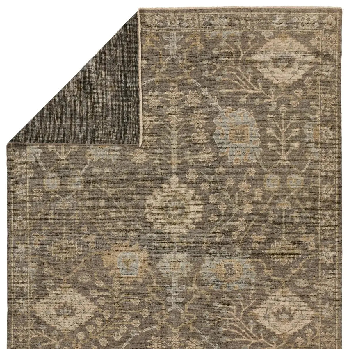 Rhapsody RHA16 Grey/Brown Rug - Rug & Home