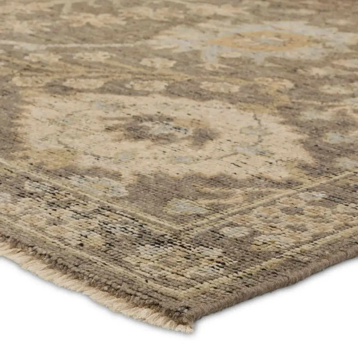 Rhapsody RHA16 Grey/Brown Rug - Rug & Home