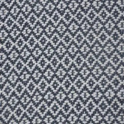 Rhombus 80180BUW Blue/White Throw Blanket