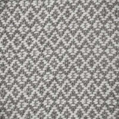 Rhombus 80180GYW Grey/White Throw Blanket
