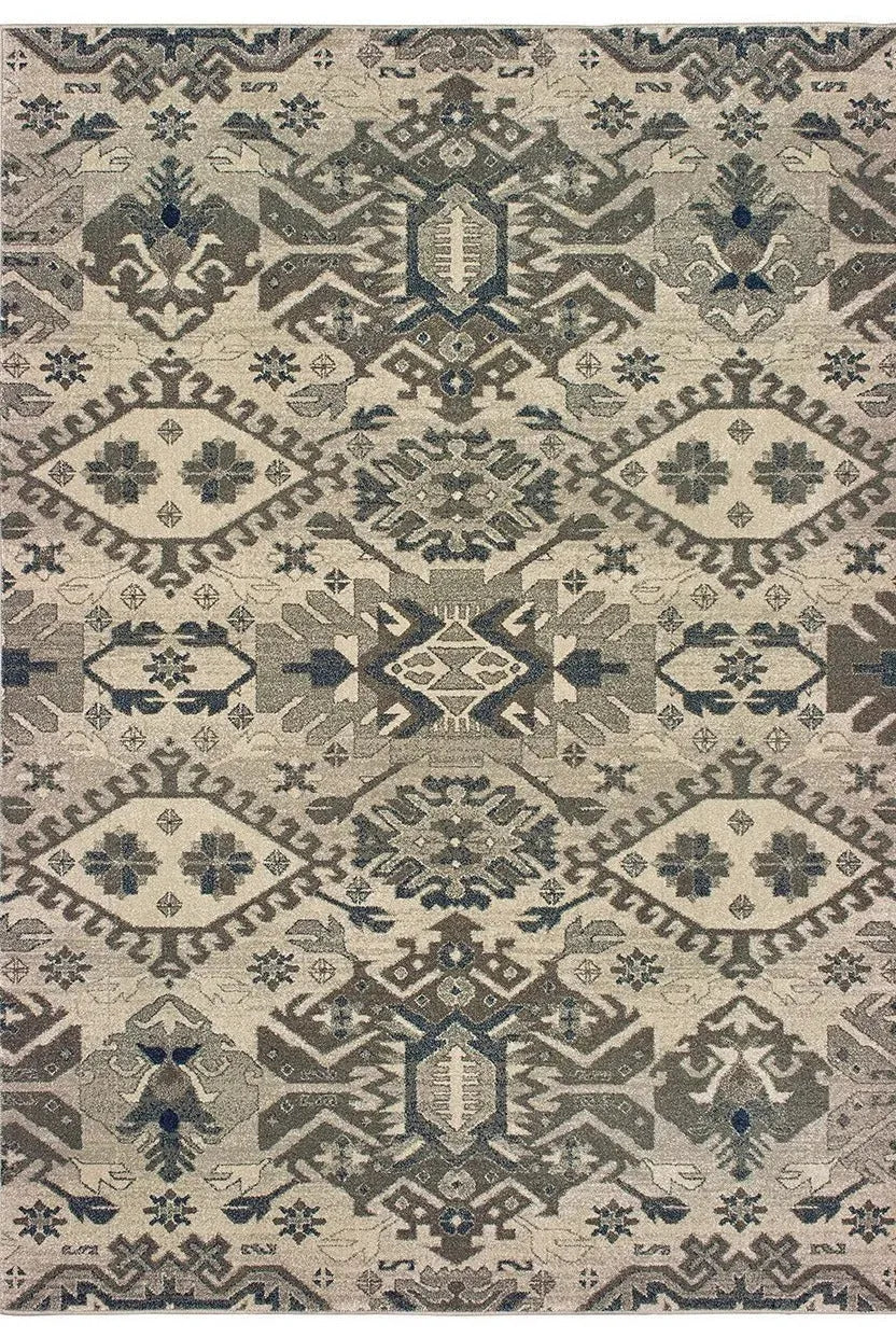 Richmond 1807J Grey Brown Rug