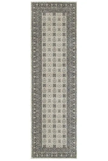 Richmond 4440S Ivory / Grey Rug - Rug & Home