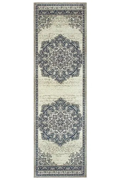 Richmond 5504I Ivory Navy Rug - Rug & Home