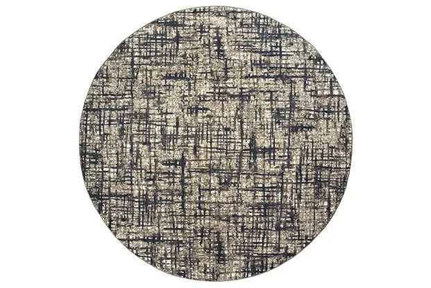 Richmond 802K Grey Navy Rug - Rug & Home