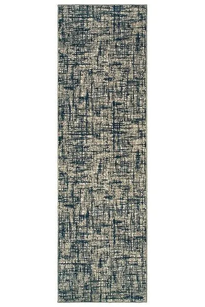 Richmond 802K Grey Navy Rug - Rug & Home