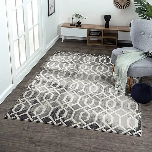 Ridgewood 82130GRY Grey Rug - Rug & Home