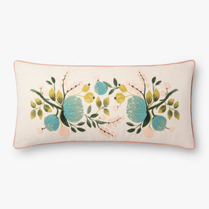 Rifle Paper Co P6027 Ivory/Multi Pillow - Rug & Home
