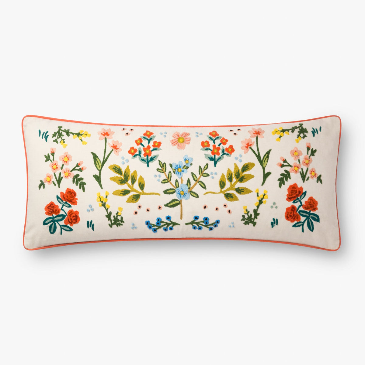 Rifle Paper Co P6028 Ivory/Multi Pillow