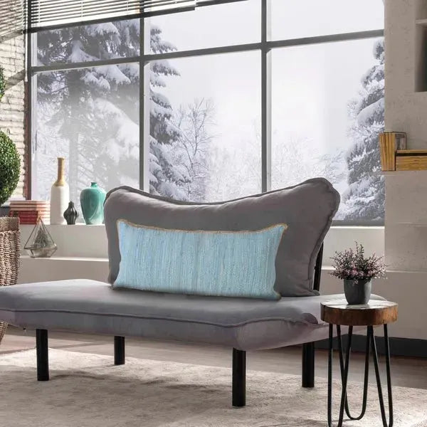 Riley 07827CDB Corydalis Blue Pillow