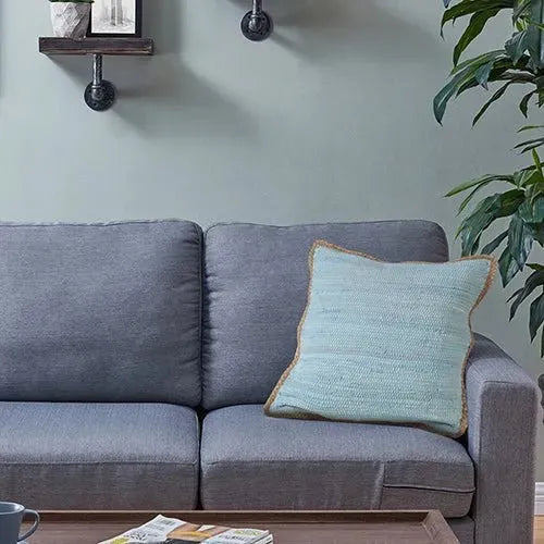Riley 07827CDB Corydalis Blue Pillow