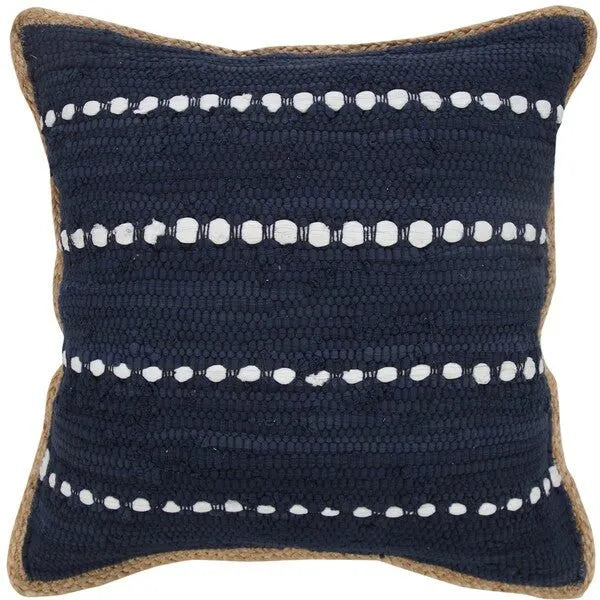 Riley 07828TNV True Navy Pillow - Rug & Home