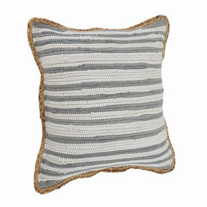 Riley 99444GRY Grey Pillow - Rug & Home