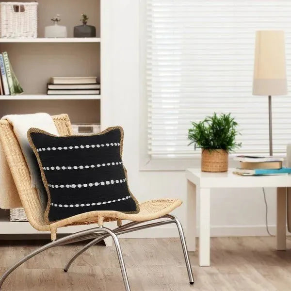 Riley 99494BLK Black Pillow