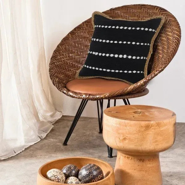 Riley 99494BLK Black Pillow