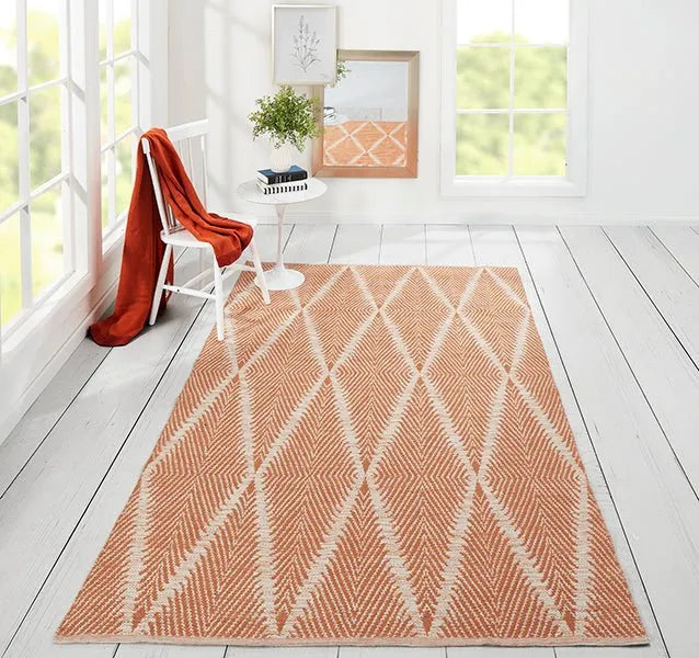 River By Erin Gates RIV-1 Beacon Orange Rugs - Rug & Home