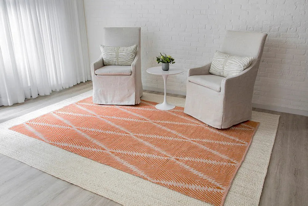 River By Erin Gates RIV-1 Beacon Orange Rugs - Rug & Home