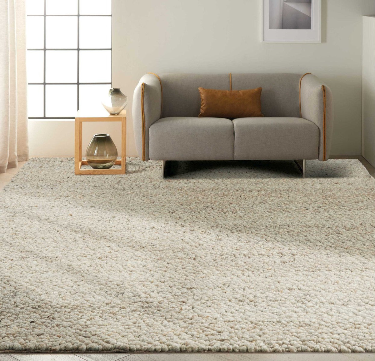 Riverstone By Calvin Klein Ck940 Grey Ivory Rug - Rug & Home