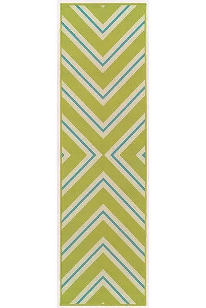 Riviera 4589M Green/ Ivory Rug - Rug & Home