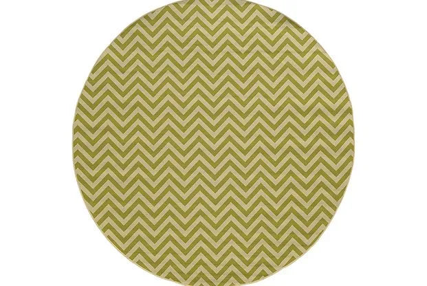 Riviera 4593K Green/ Ivory Rug - Rug & Home