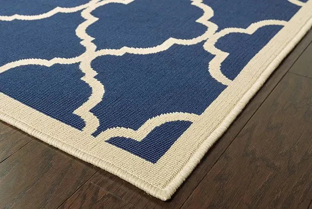 Riviera 4770L Blue/ Ivory Rug