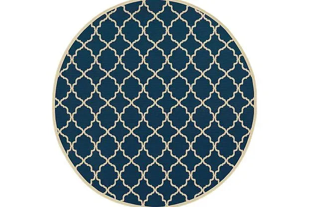 Riviera 4770L Blue/ Ivory Rug