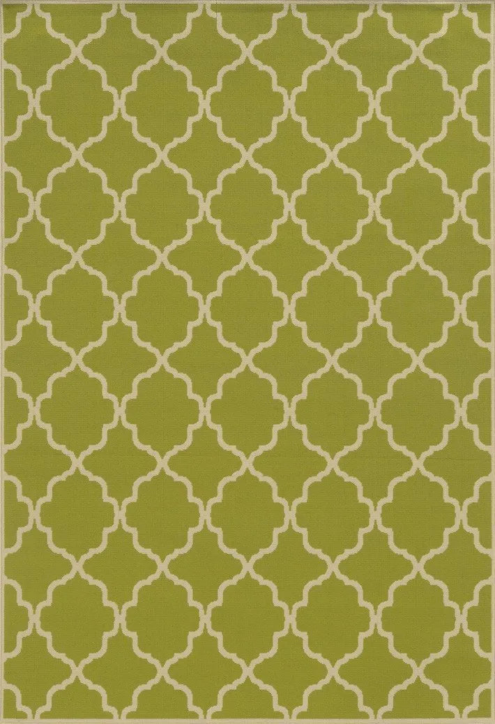 Riviera 4770M Green/ Ivory Rug - Rug & Home