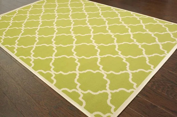 Riviera 4770M Green/ Ivory Rug - Rug & Home