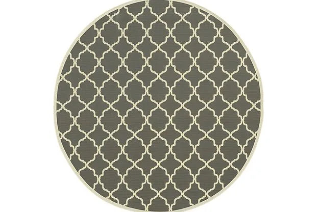 Riviera 4770W Grey/ Ivory Rug - Rug & Home