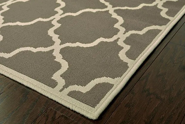 Riviera 4770W Grey/ Ivory Rug - Rug & Home