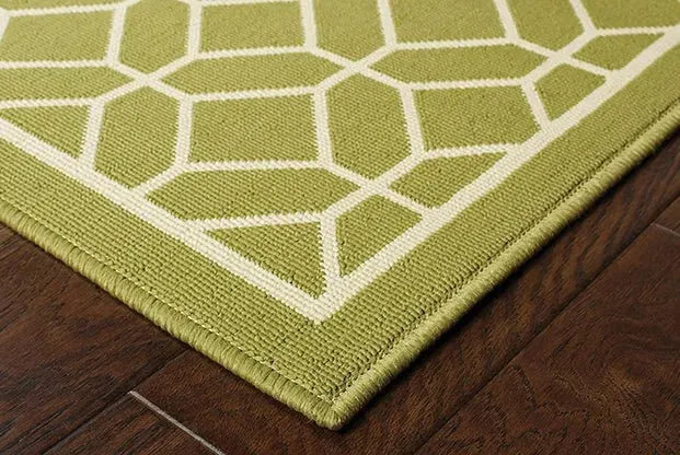 Riviera 4771B Green/ Ivory Rug