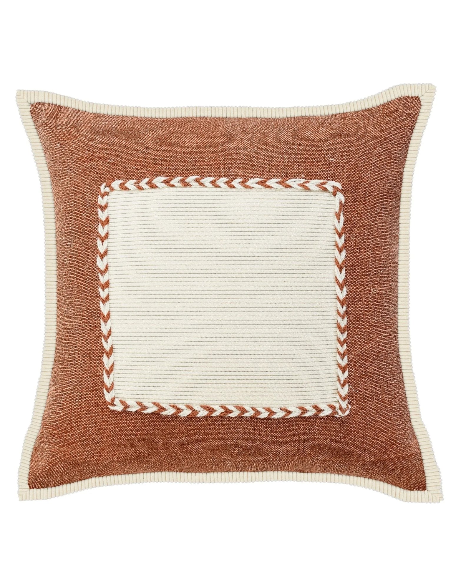 Riviera Lr07698 Brown/Tan Pillow - Rug & Home