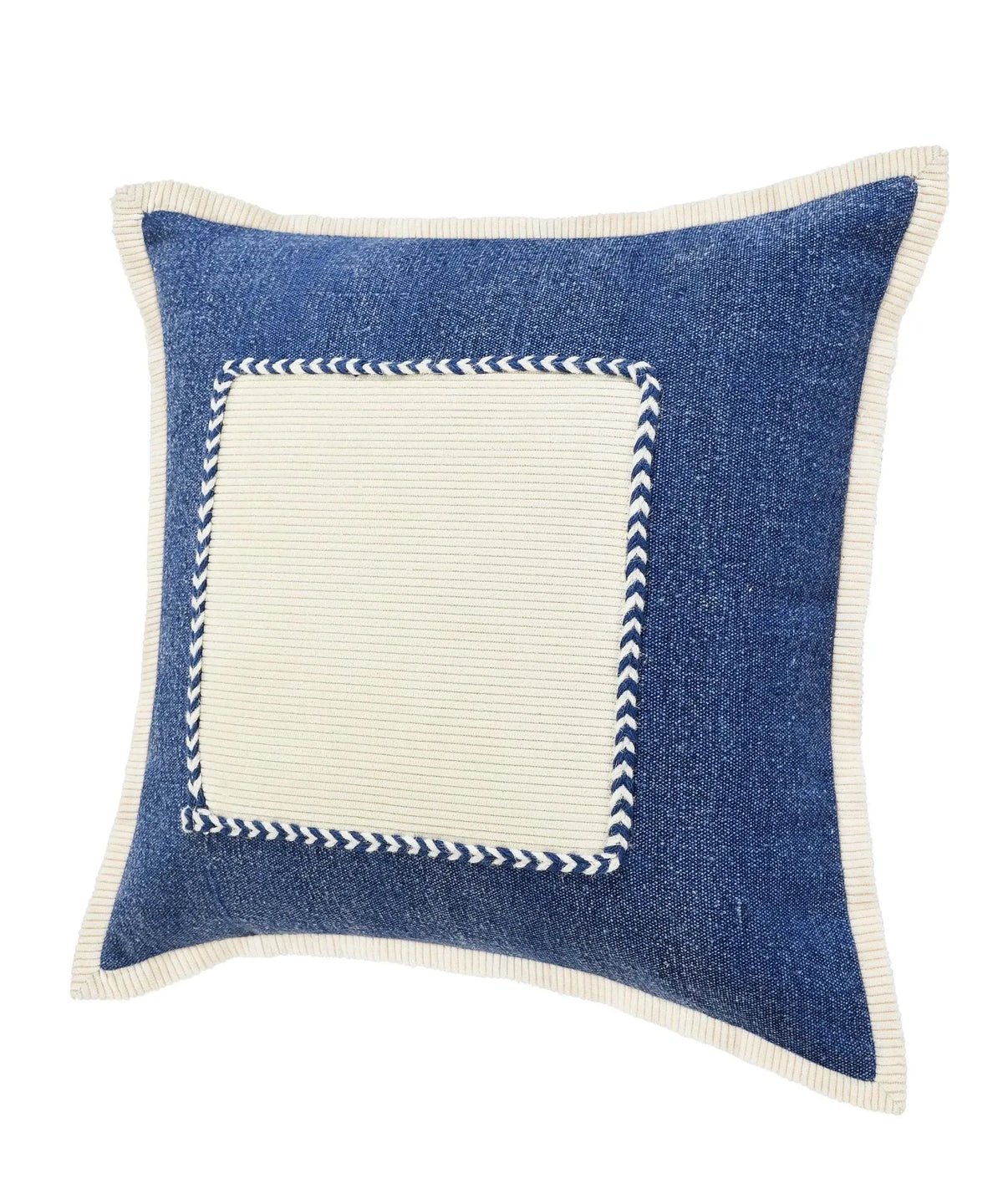 Riviera Lr07699 Navy/Cream Pillow