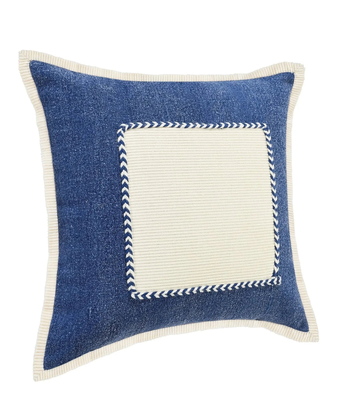 Riviera Lr07699 Navy/Cream Pillow