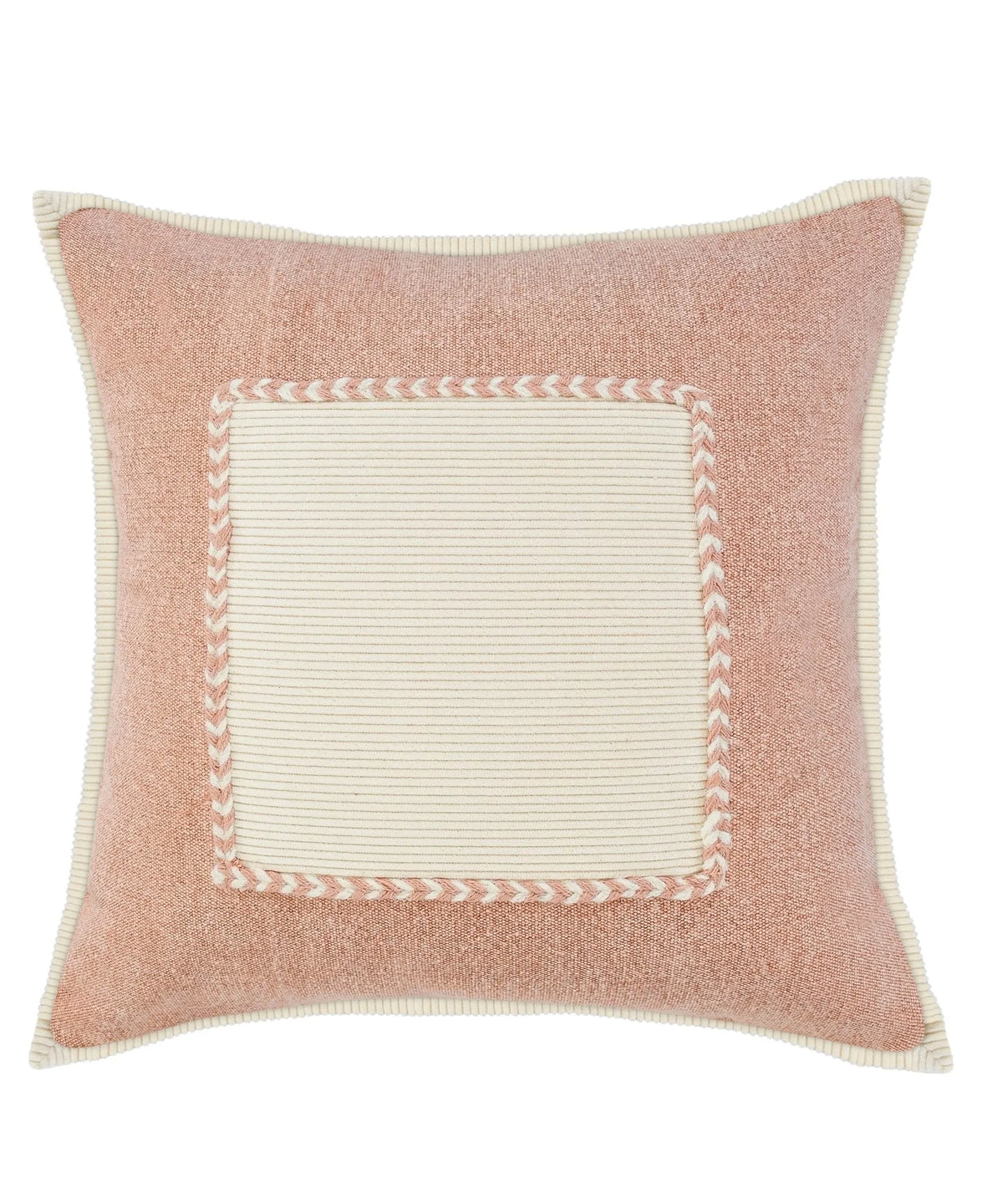 Riviera Lr07702 Dusty Pink/Cream Pillow
