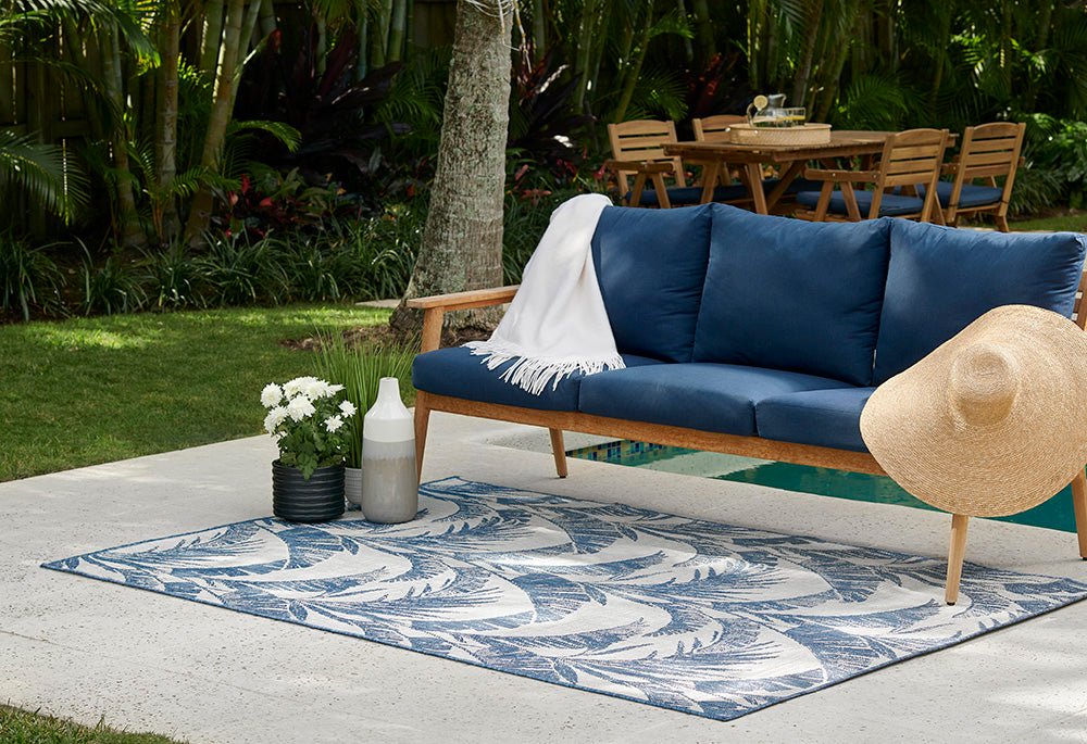 Riviera RV-01 Blue Rug - Rug & Home