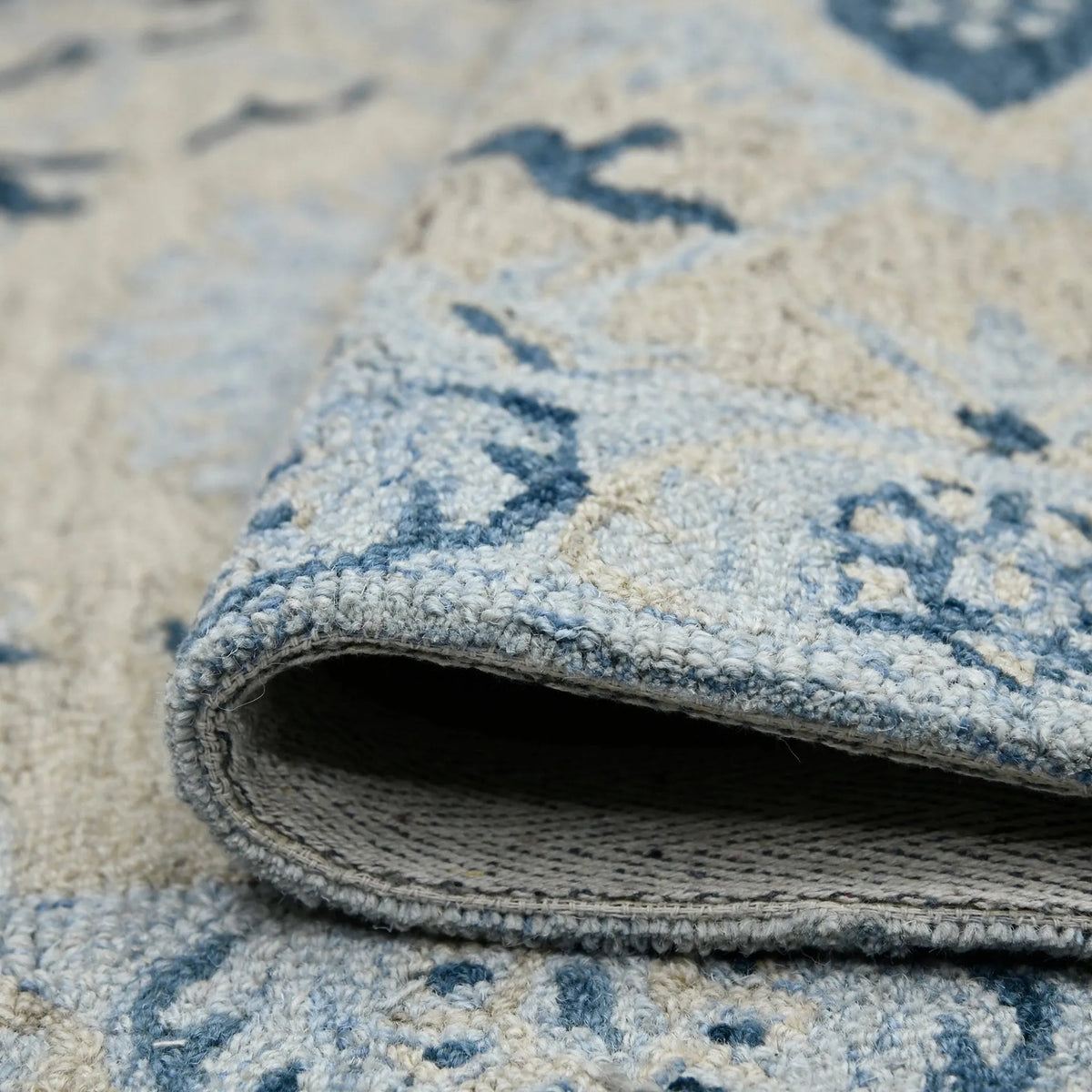 Romania ROM-2 Light Blue Rug - Rug & Home