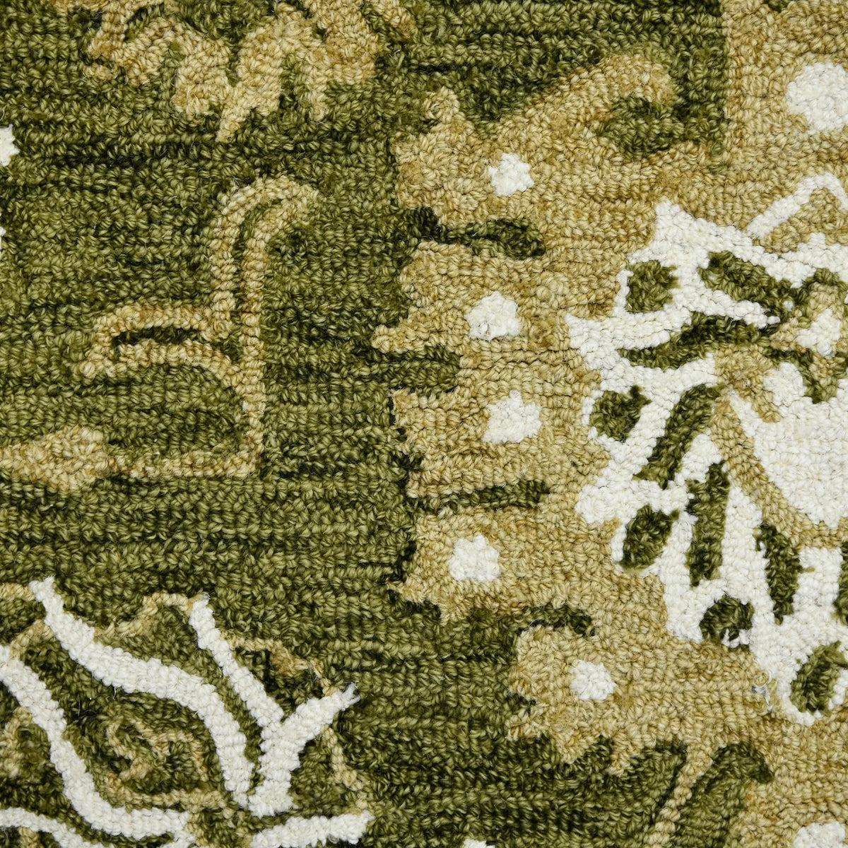 Romania ROM-6 Olive Green Rug - Rug & Home