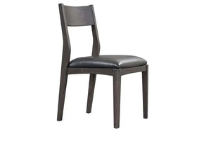 Rooney Leather/Wood Dining Chair - Rug & Home