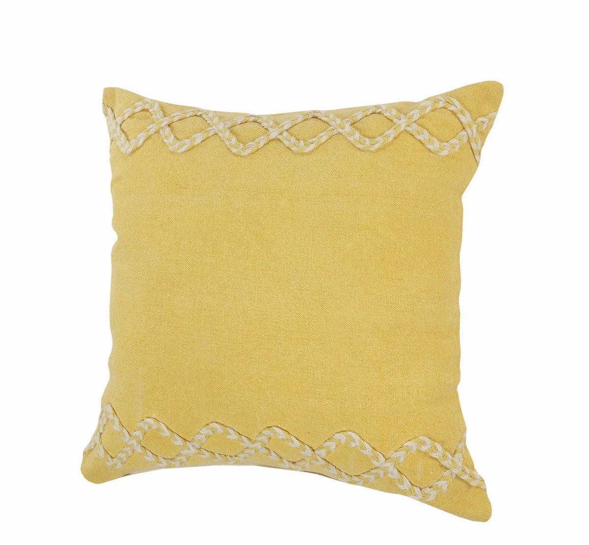 Rory Lr07567 Yellow/Cream Pillow