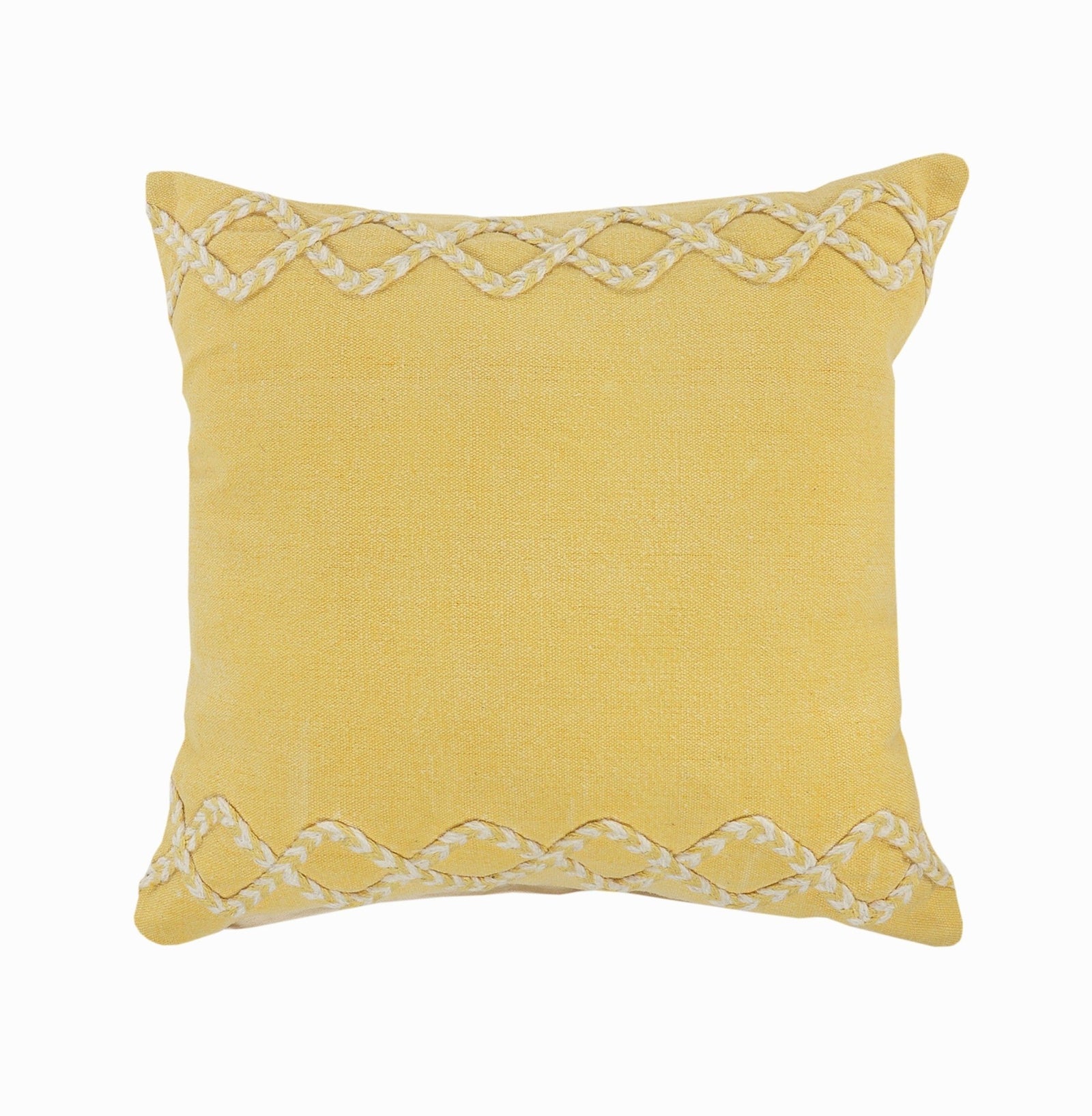 Rory Lr07567 Yellow/Cream Pillow - Rug & Home