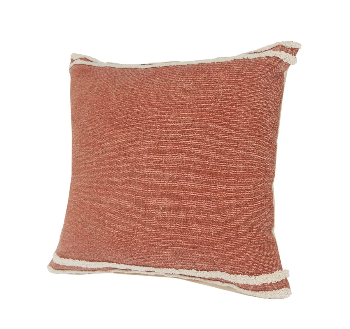 Rory Lr07676 Cinnamon/White Pillow - Rug & Home