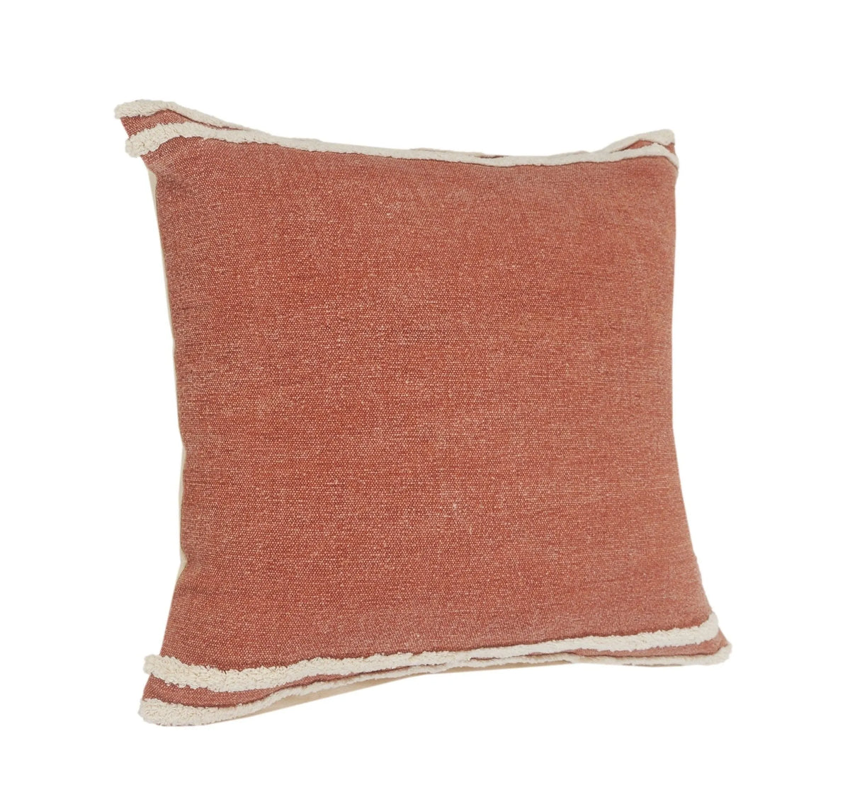 Rory Lr07676 Cinnamon/White Pillow - Rug & Home