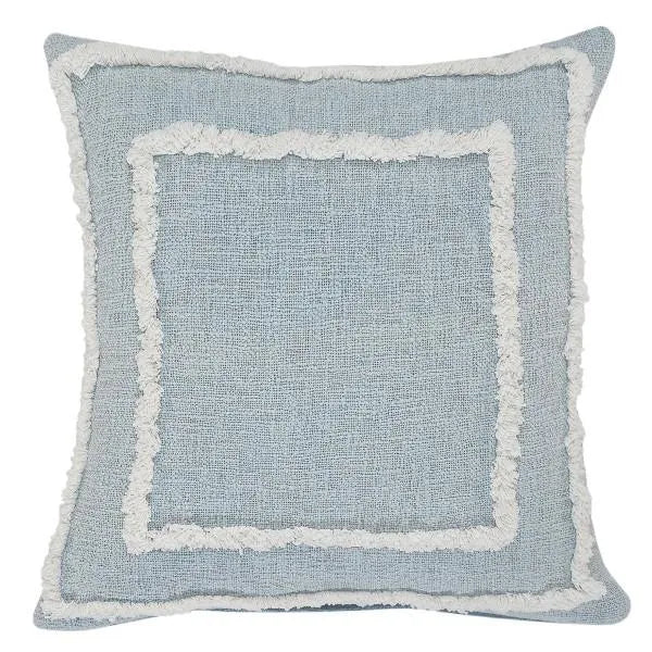 Rory Lr07690 Sky Blue/White Pillow - Rug & Home