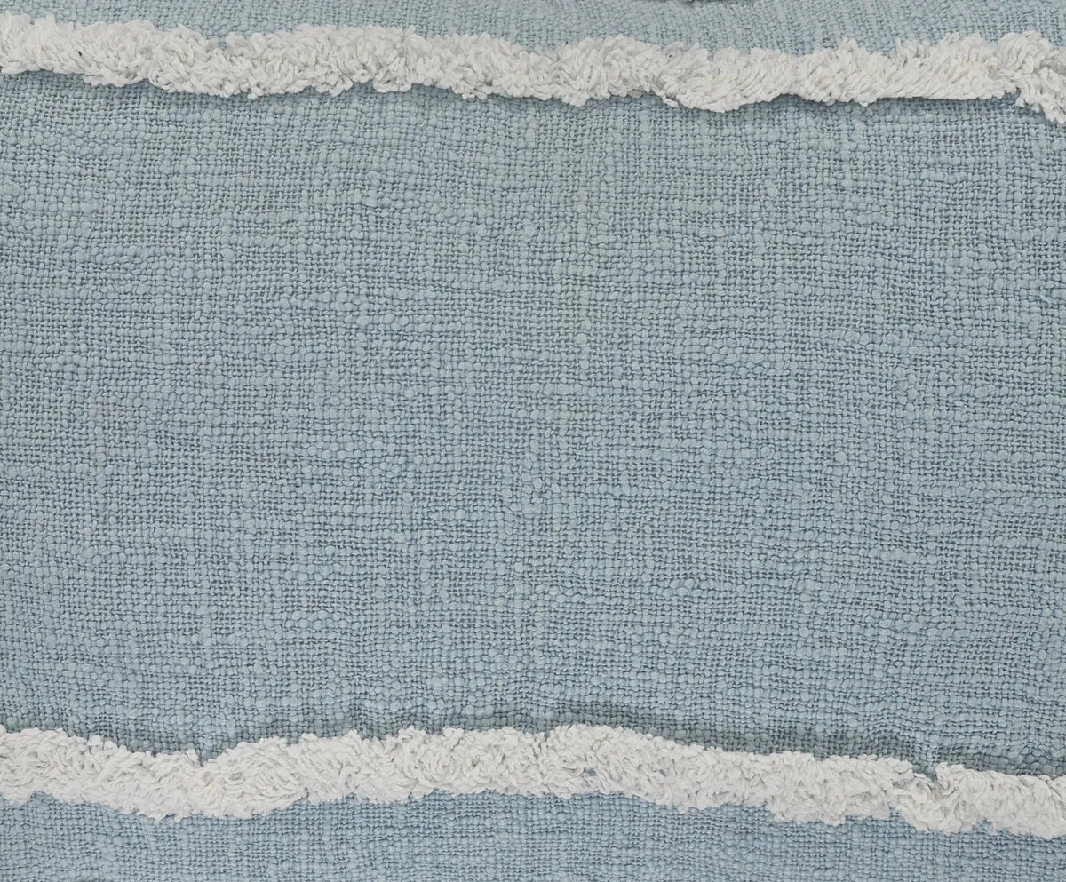 Rory Lr07690 Sky Blue/White Pillow