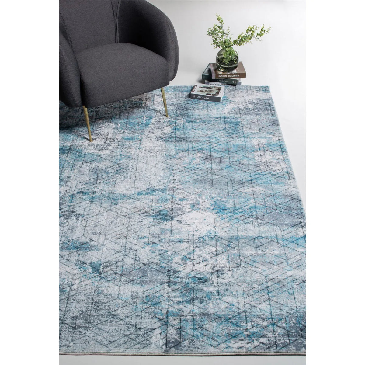 Roxy 2805 Blue/Grey Genesis Rug - Rug & Home